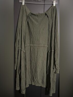 torrid Olive Knit Open Cardigan